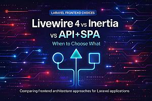 Livewire 4 vs Inertia vs API+SPA: коли що обирати